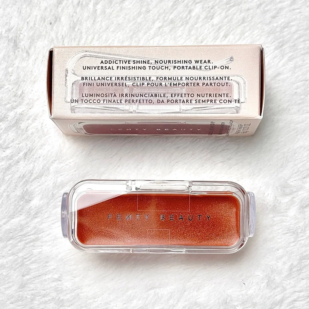 Fenty Beauty Gloss Bomb Dip Clip-On Lip Luminizer in Fenty Glow New